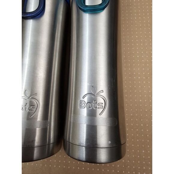 Lot Of 2 LunchBots Stainless Steel Bottle Drinkwear - Picture 2 of 11
